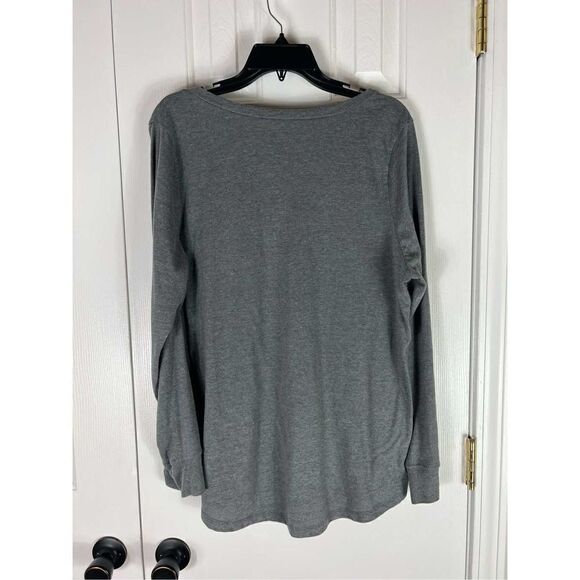 Torrid Womens Classic Fit Grey Blouse Size 1 - Picture 3 of 3